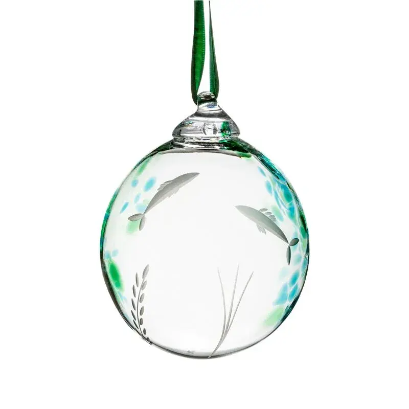 Irish Handmade Glass Company Seagrass Bauble
