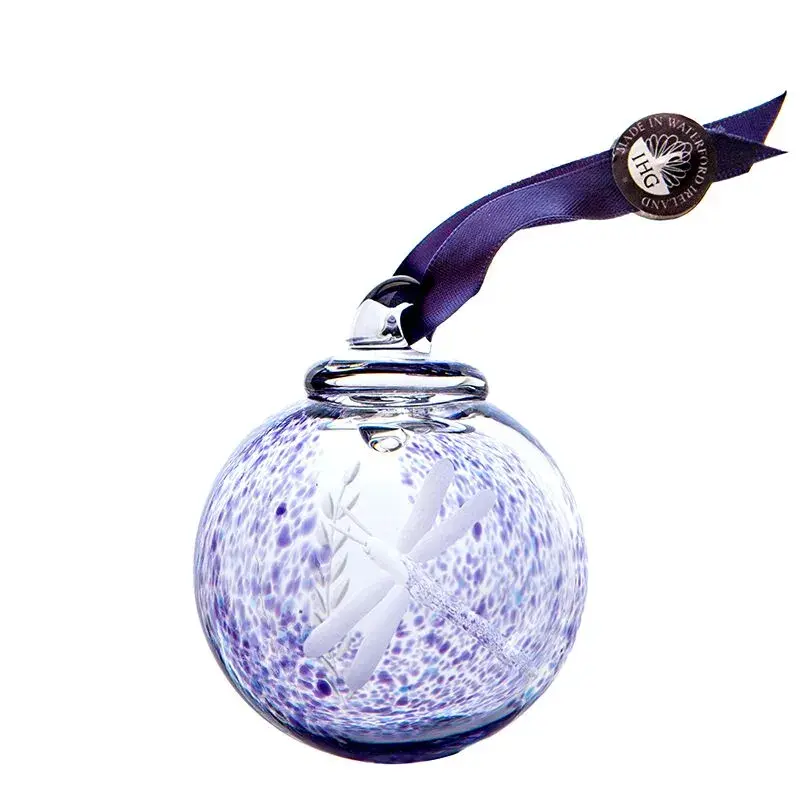 Irish Handmade Glass Company Wild Heather Bauble
