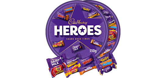 Cadbury Heroes Tub 550g (19.4oz)