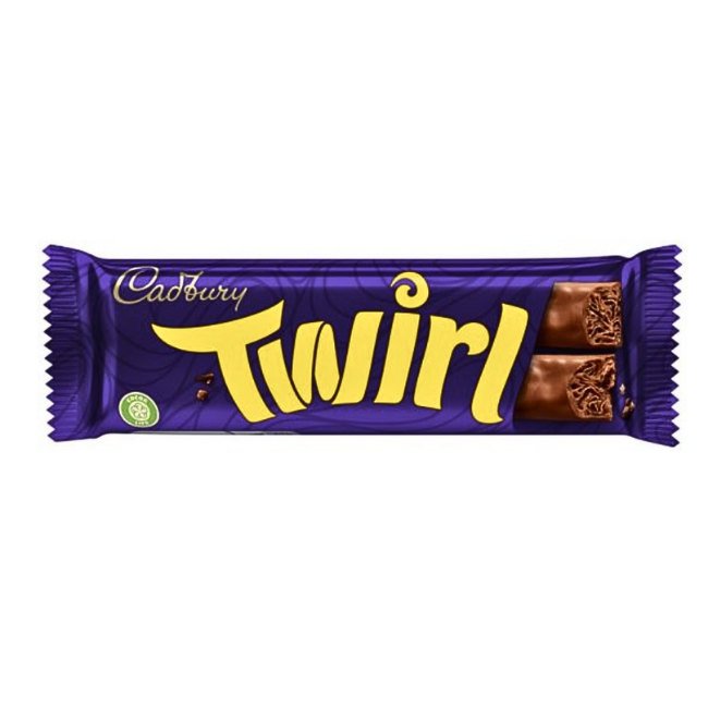 Cadbury Twirl Bar 43g (1.5oz)