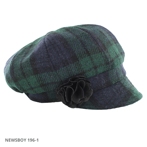 Mucros Wool Newsboy Cap