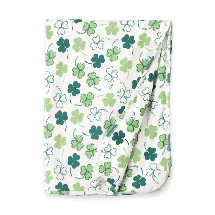 Tesa Babe Shamrock Stroller Blanket