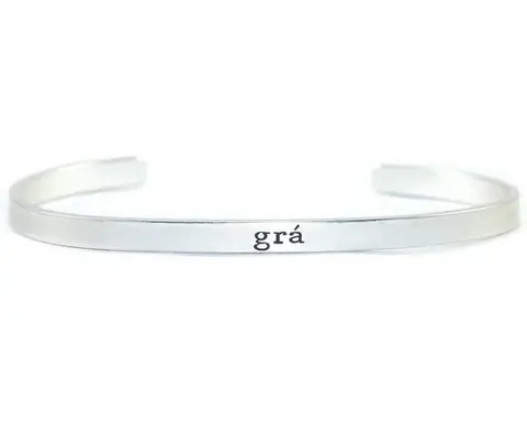 Because I Like It Irish Word Bracelet