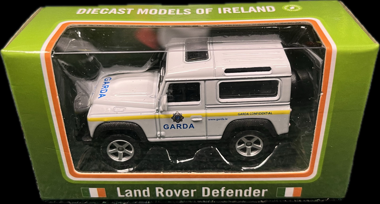 Irish Decal Products Garda Land Rover Defender Model
