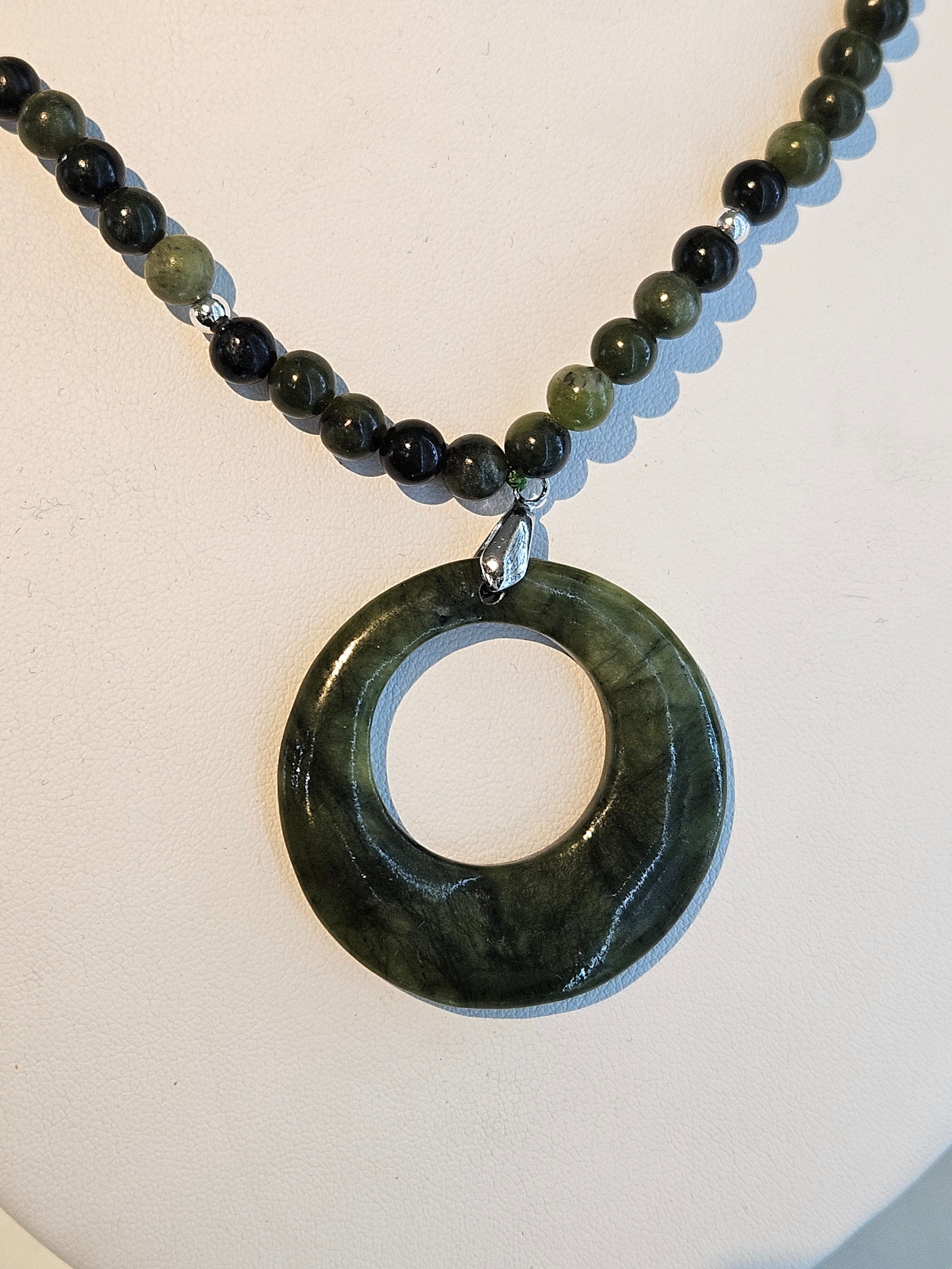 Connemara Marble Beaded Necklace