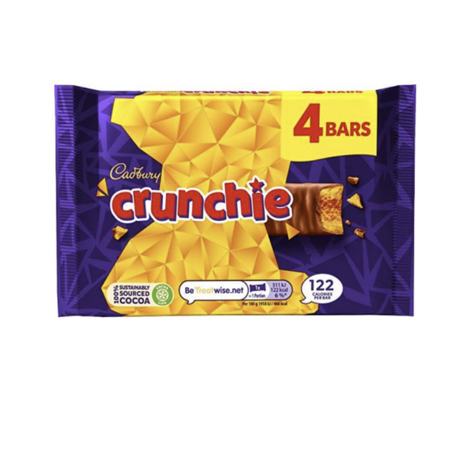 Cadbury Cadbury Crunchie 4-pack