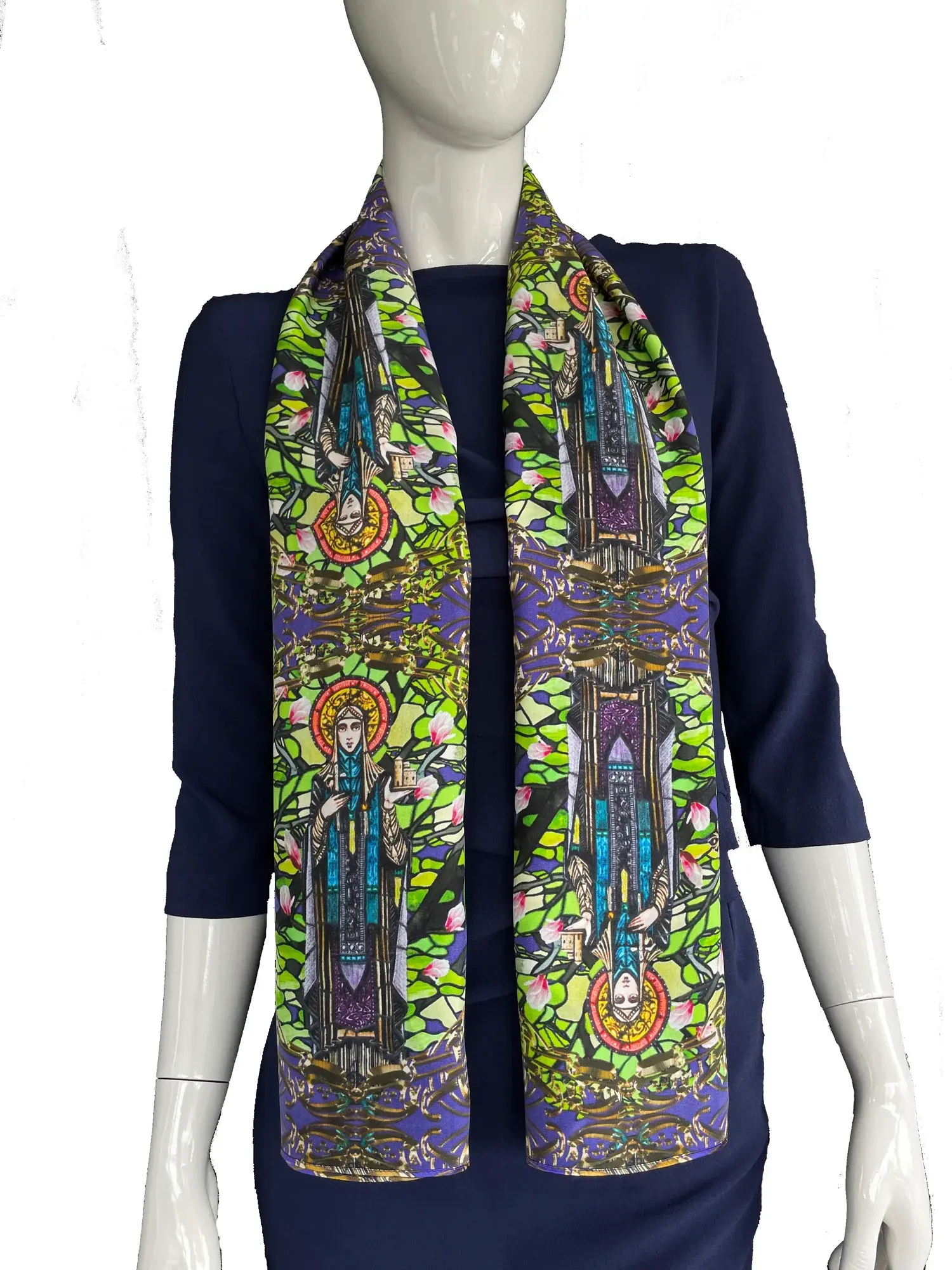 Jennifer Rothwell Long Scarf- St. Brigid