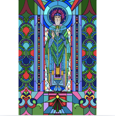 Jennifer Rothwell St. Patrick Greeting Card