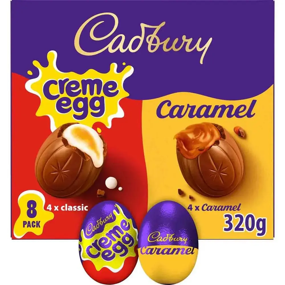 Mixed Crème & Caramel Egg (8 Pack)