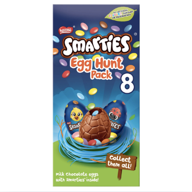 Nestle Smarties Easter Egg Hunt Pack 140g (4.9oz)