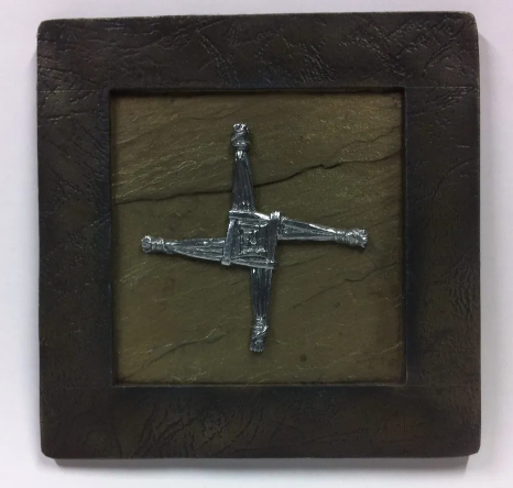 O'Gowna Handmade St. Brigid Cross - Irish Limestone