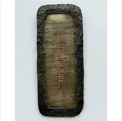 O'Gowna Handmade Ogham Plaque Small