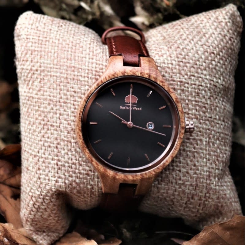 Rustech Wood Ladies Irish Elm Watch