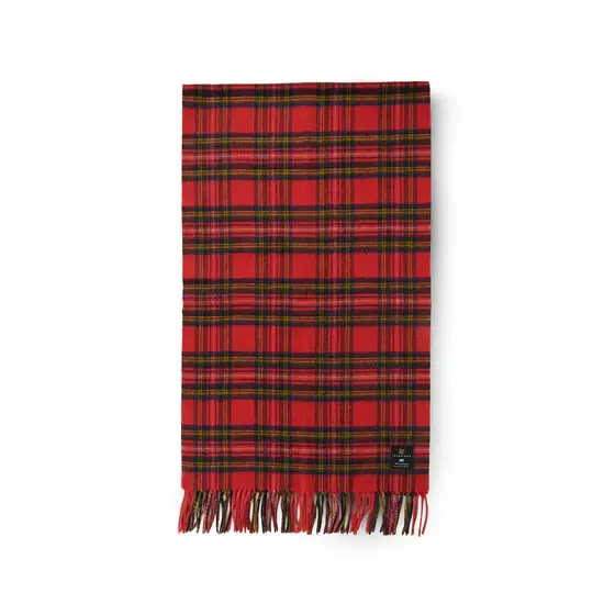Islander Lambswool Scarf: Royal Stewart Narrow