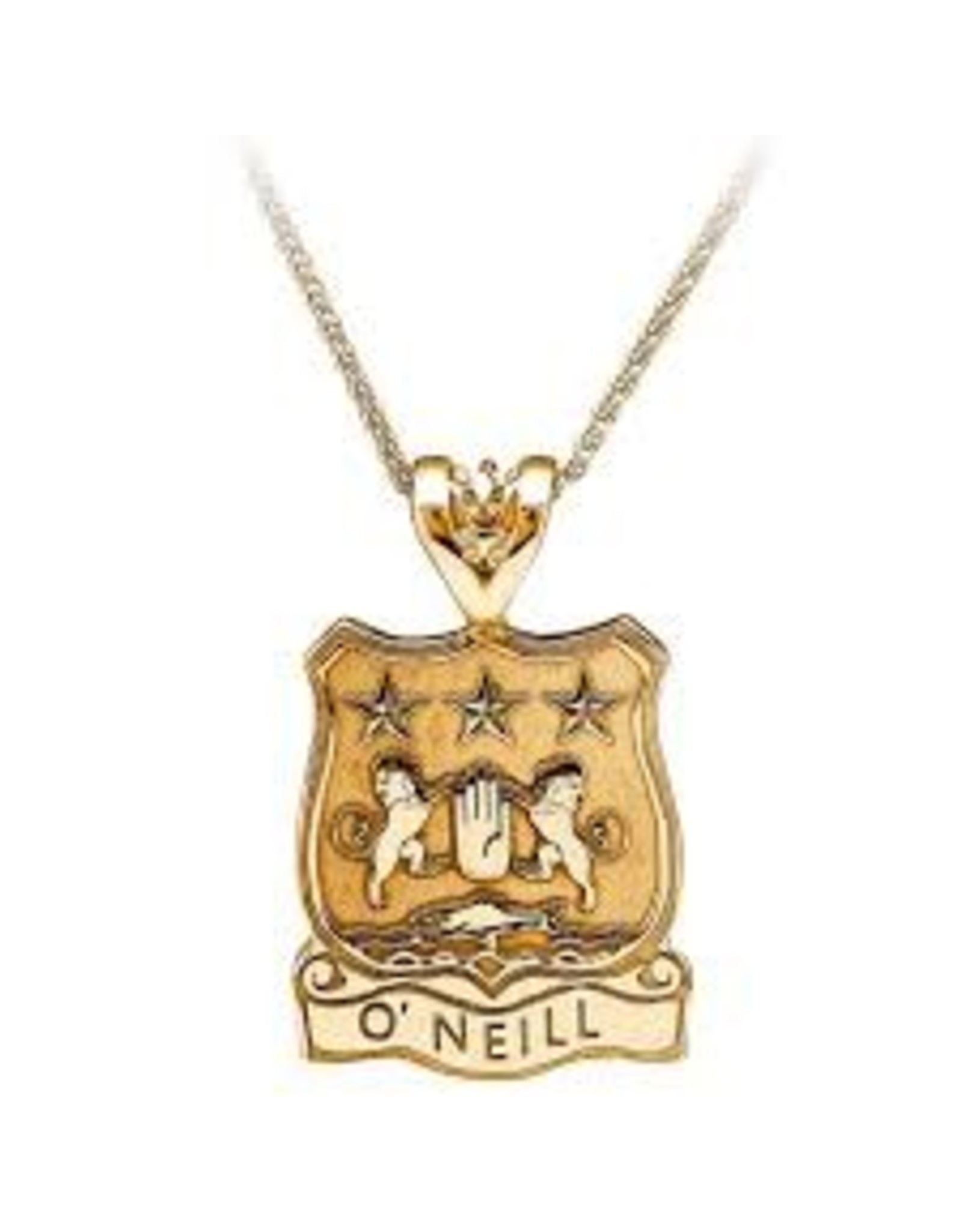 Boru Jewelry Shield with Name Coat of Arms Pendant