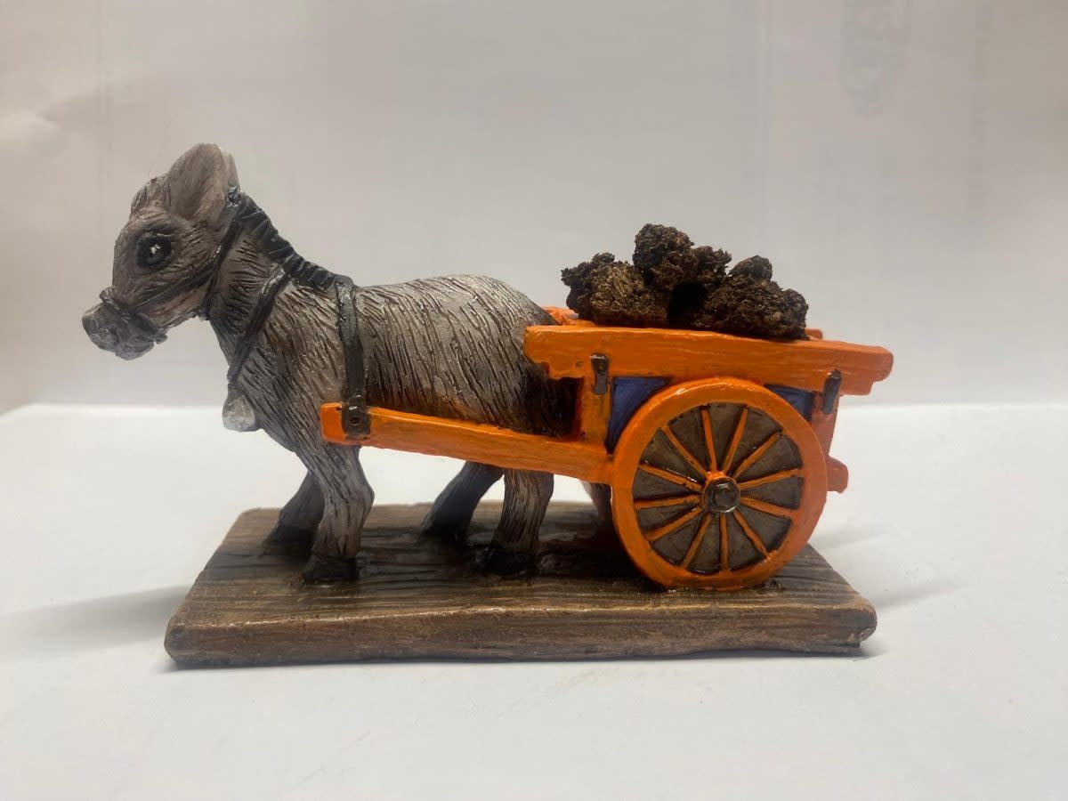 Black Bog Collection Irish Turf Incense Set w/ Donkey