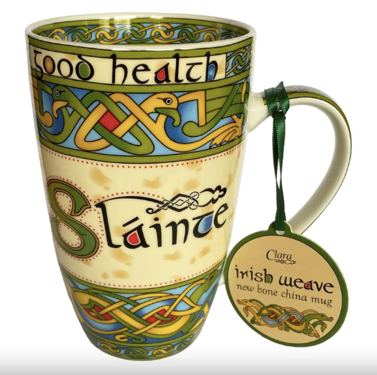 Royal Tara Slainte Mug: Irish Weave