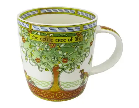 Royal Tara Celtic Tree of Life Mug