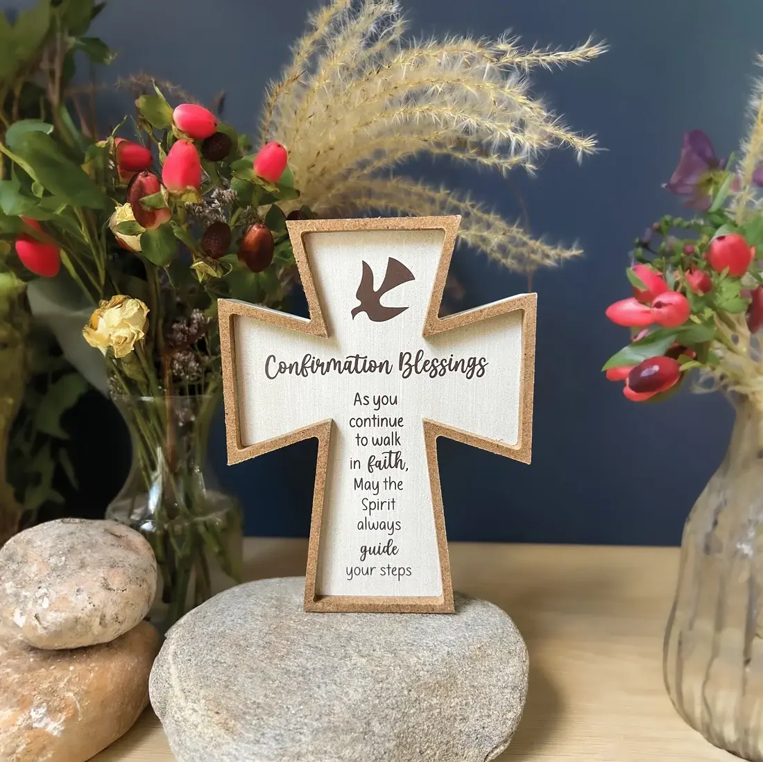 Cathedral Art Confirmation Blessings Standing Cross