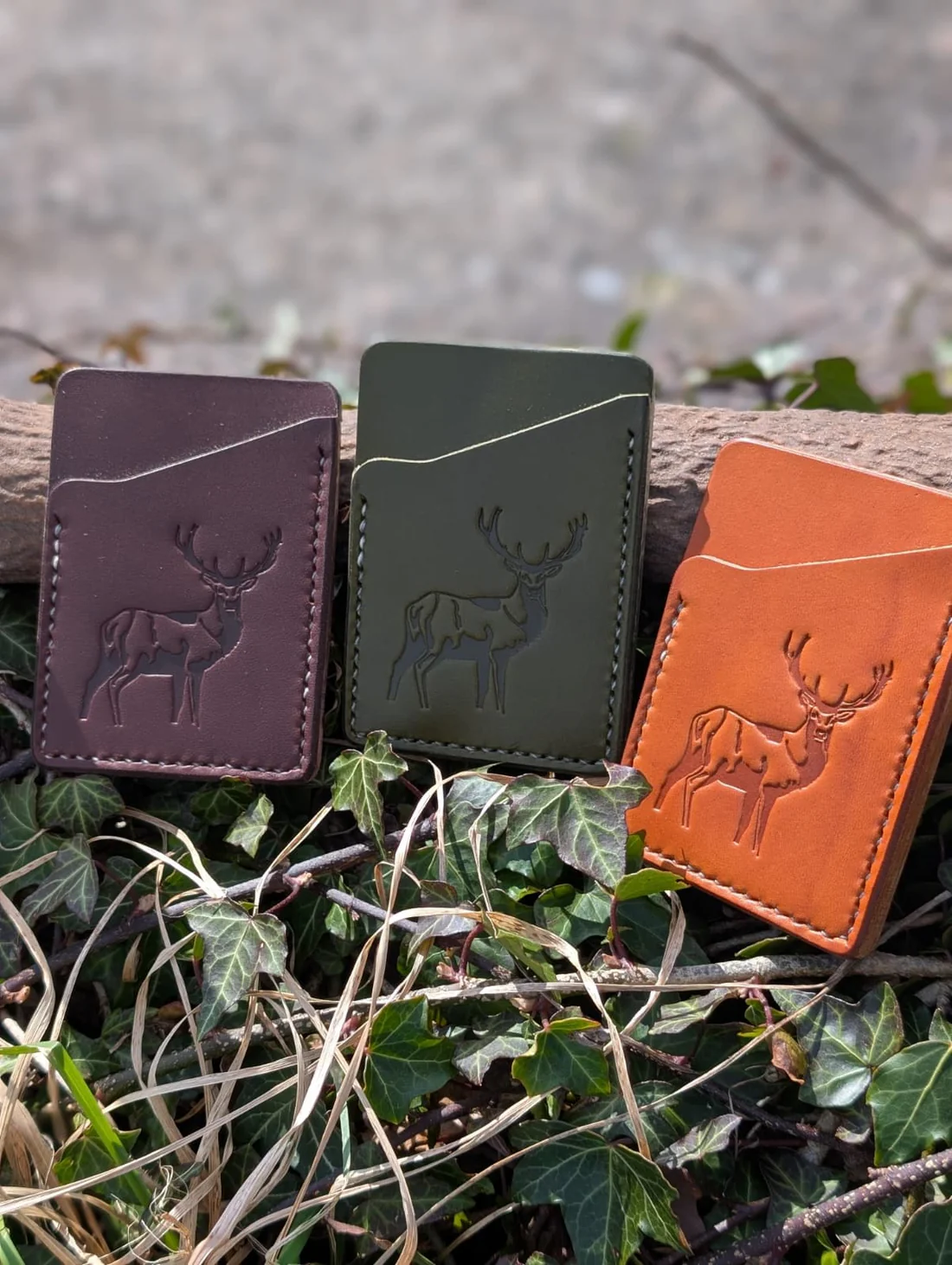J Boult Red Deer Card Wallet