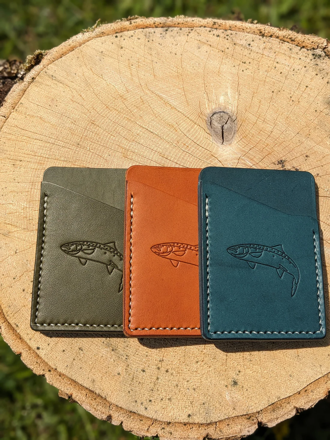 J Boult FishMhor Salmon Card Wallet