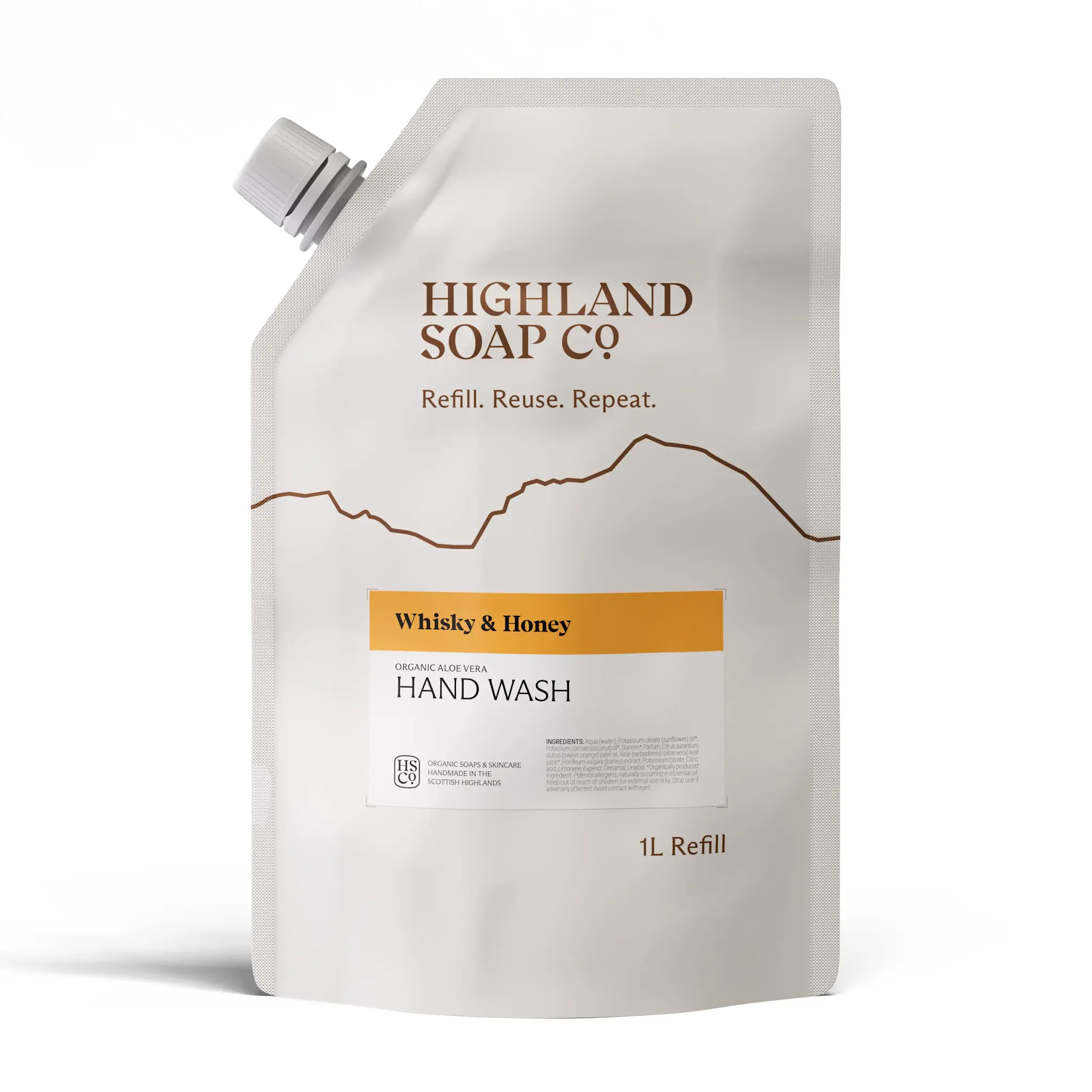 Highland Soap Co. Organic Hand Wash Refill (1L)