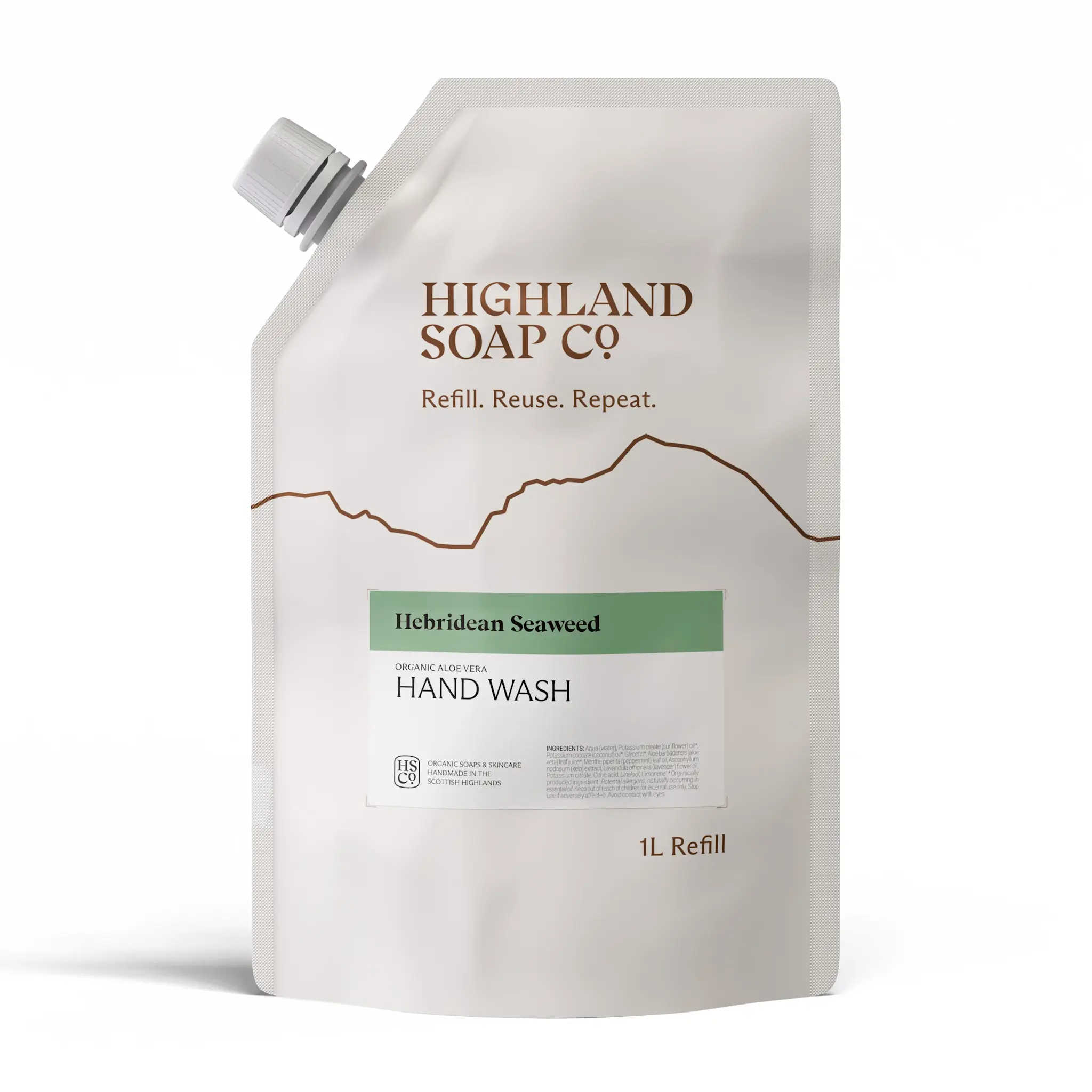 Highland Soap Co. Organic Hand Wash Refill (1L)