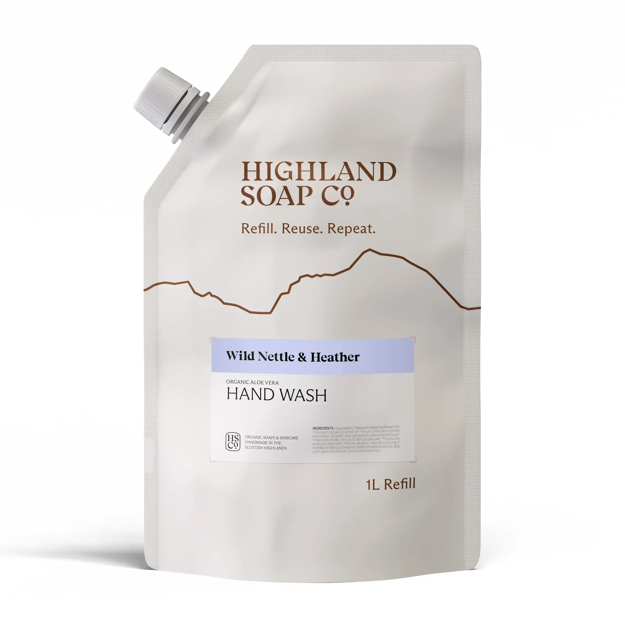 Highland Soap Co. Organic Hand Wash Refill (1L)
