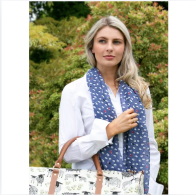 Erin Knitwear Mini Sheep and Dog Scarf