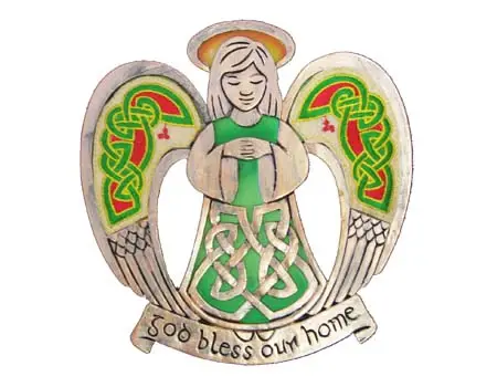 Royal Tara God Bless our Home Plaque: Celtic Threads