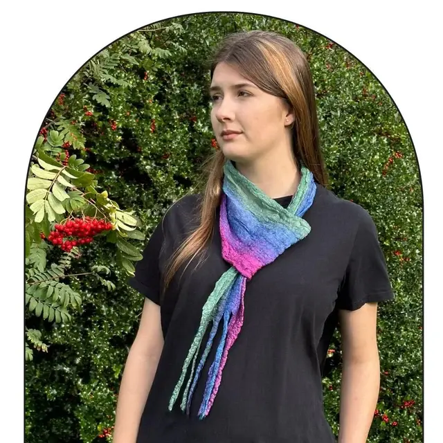 Jayne Gillan Designs Kells Bay Aurora Neckwrap