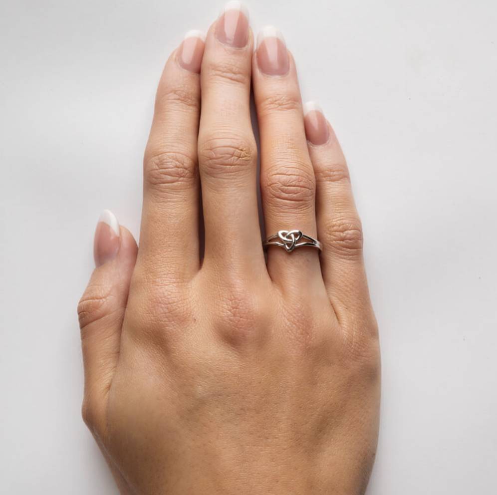 Shanore Sterling Silver Trinity Knot Ring