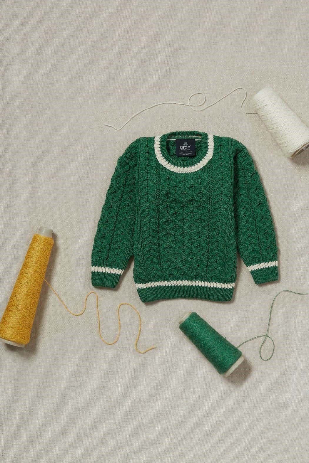 Aran Woollen Mills Children’s Striped Sweater
