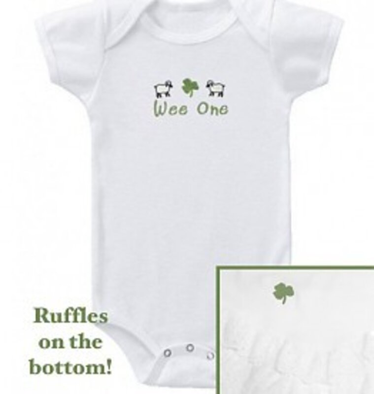Wee Ones Wee One Ruffle Bum Onesie