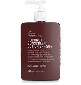 WE ARE FEEL GOOD INC Coconut Sunscreen Lotion SPF50+ 400ml