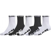 5 Pack Socks Black/White 12-15