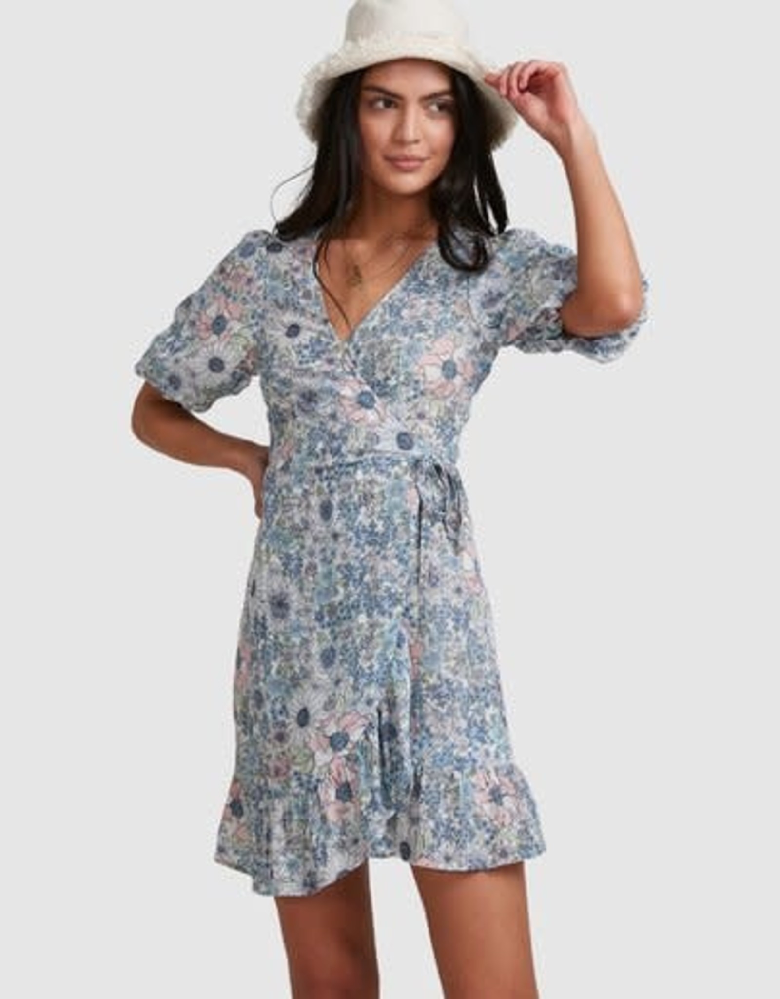 BILLABONG Fieldday Wrap Dress