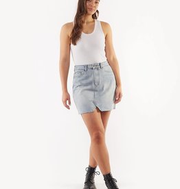 ALL ABOUT EVE Shea Split Denim Skirt