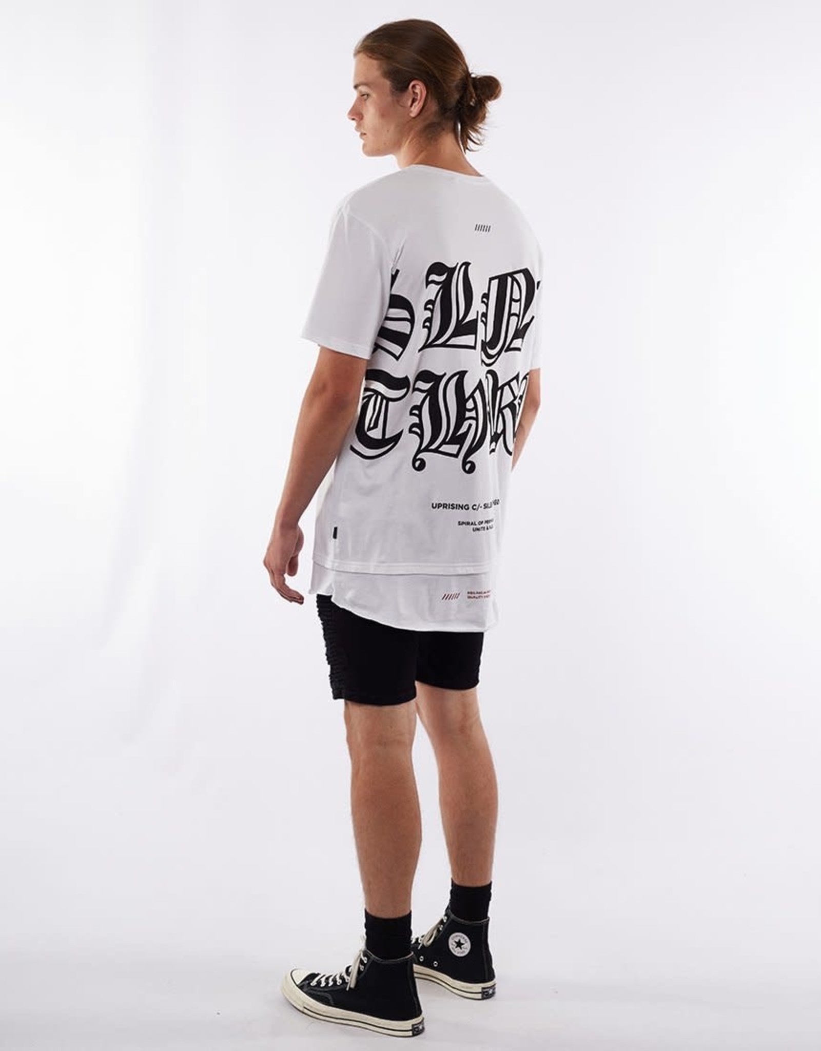 SILENT THEORY Uneasy Tee - White