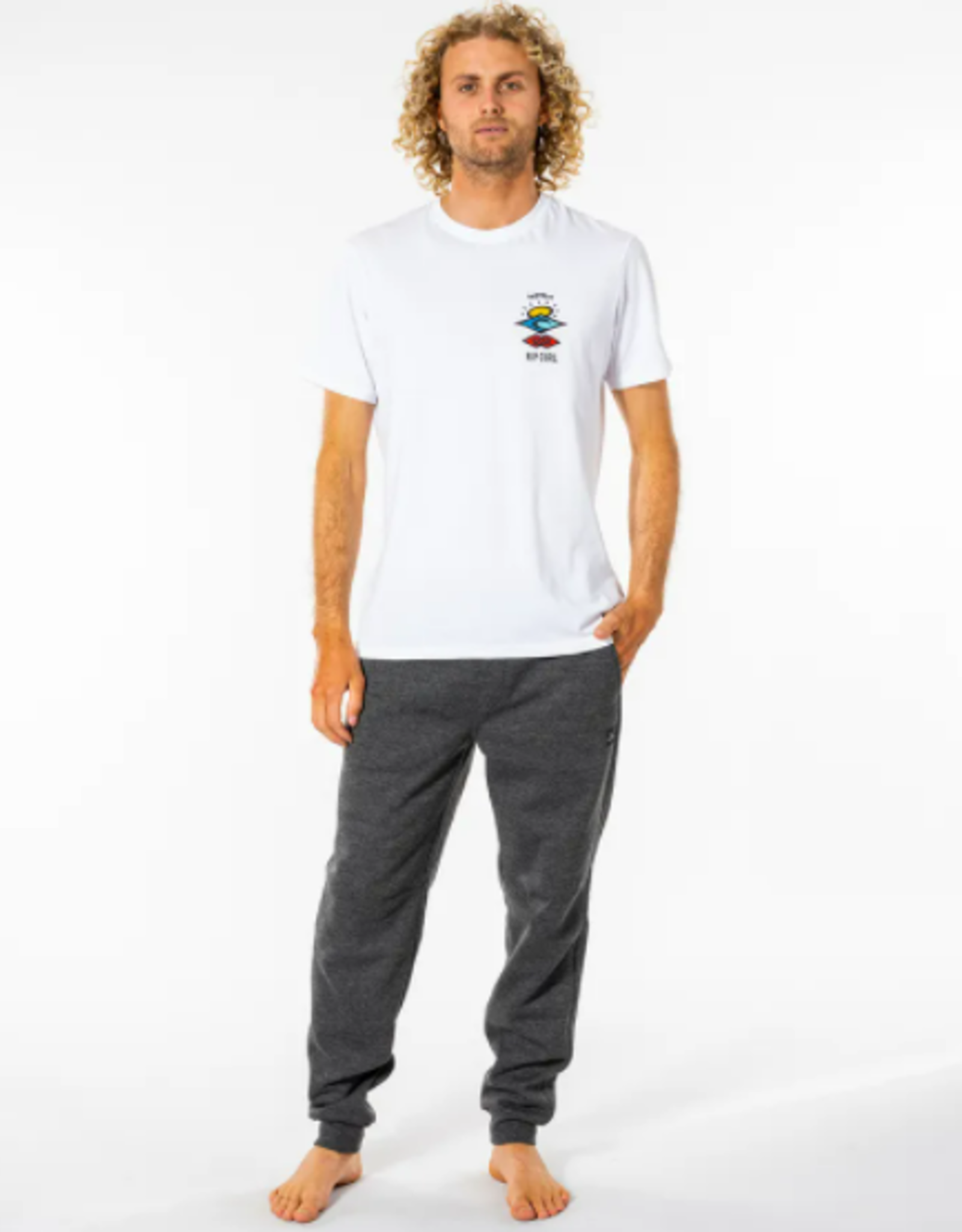 Departed Trackpant - Limestone Surf