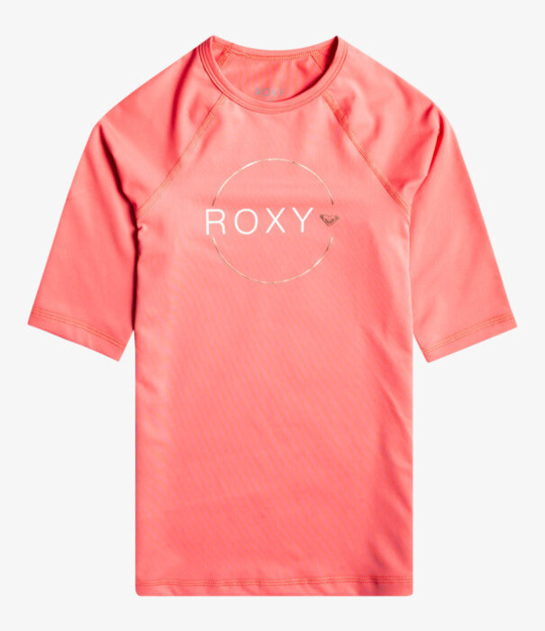 ROXY Teen Girls Beach Classics Short Sleeve UPF 50 Rash Vest