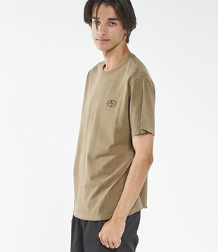 Palm Oval Embro Merch Fit Tee