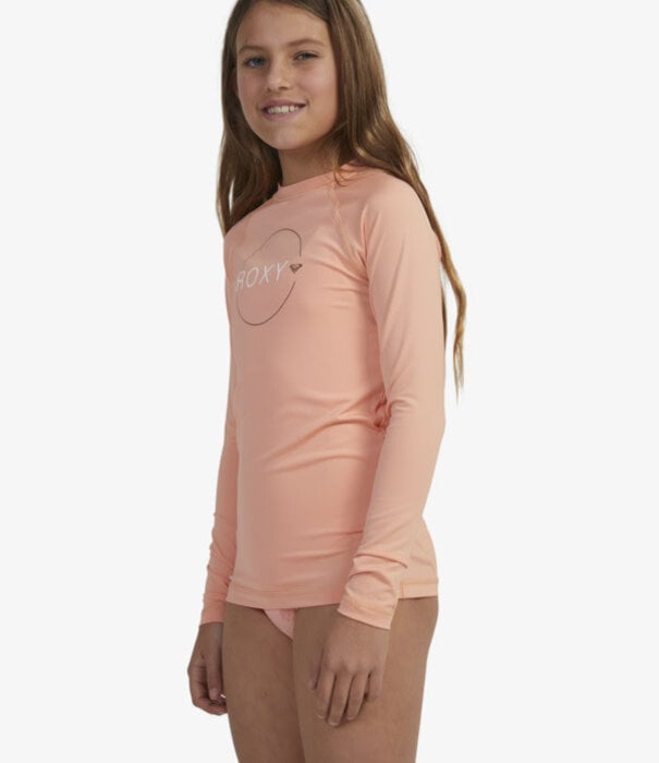 ROXY Teen Girls Beach Classics Long Sleeve Rash Vest