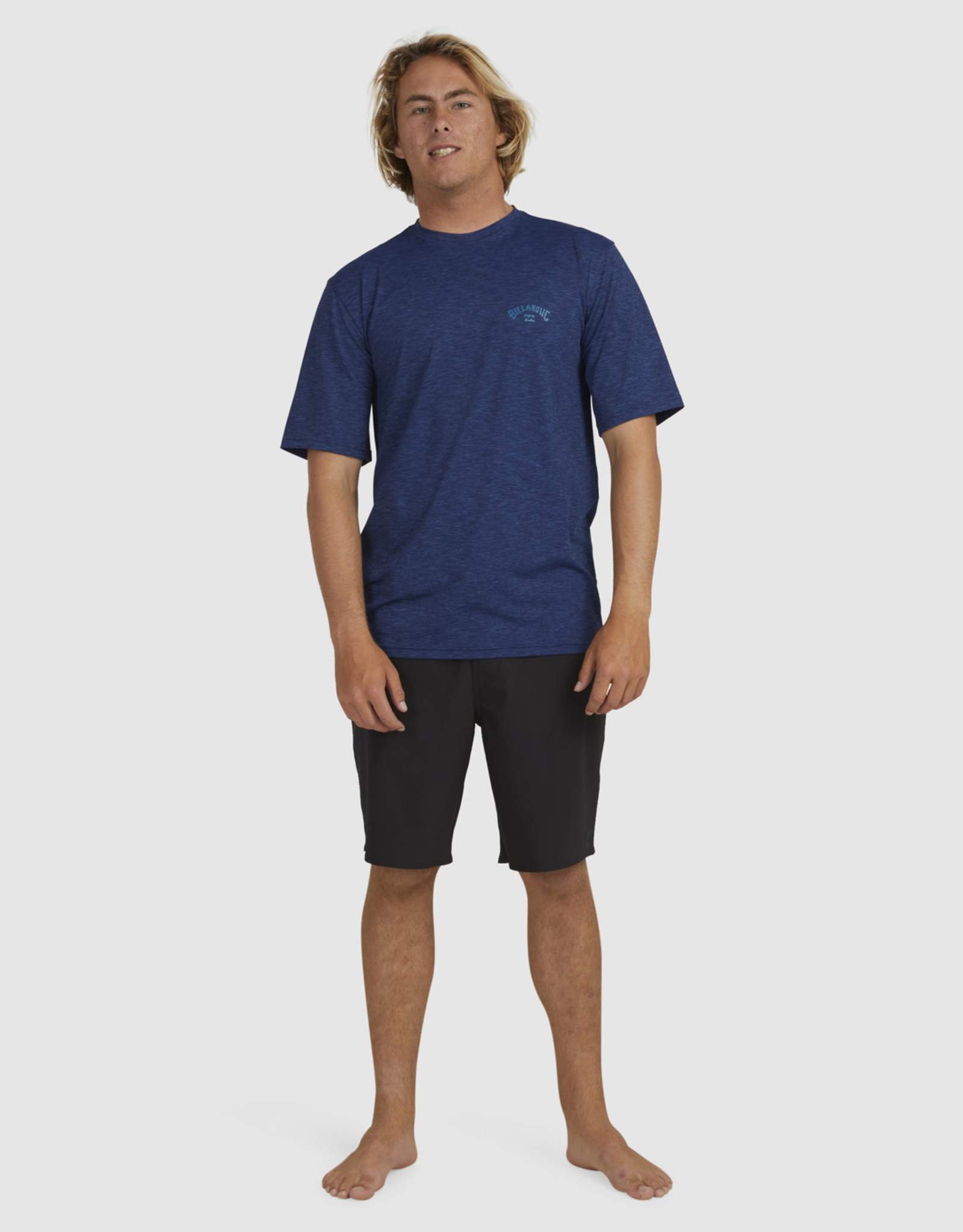 Shoreline Loose Fit Rash Vest Limestone Surf