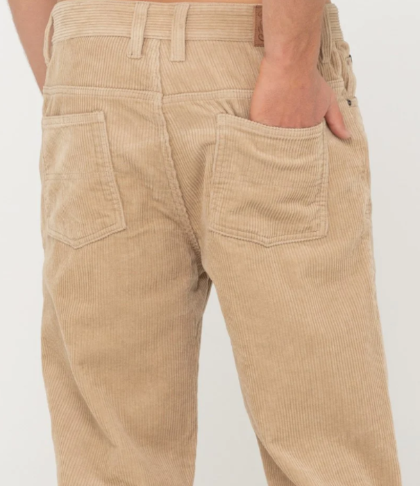 RUSTY Rifts 5 Pocket Straight Fit Cord Pant