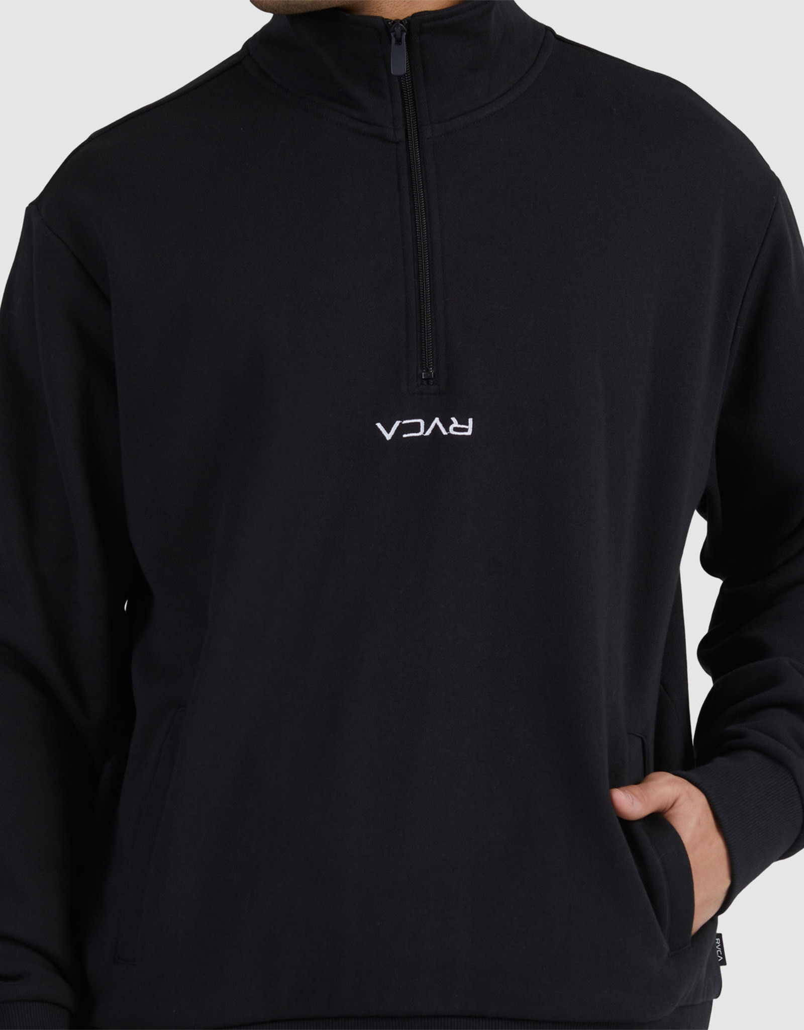 Mini Flipped Half Zip Limestone Surf