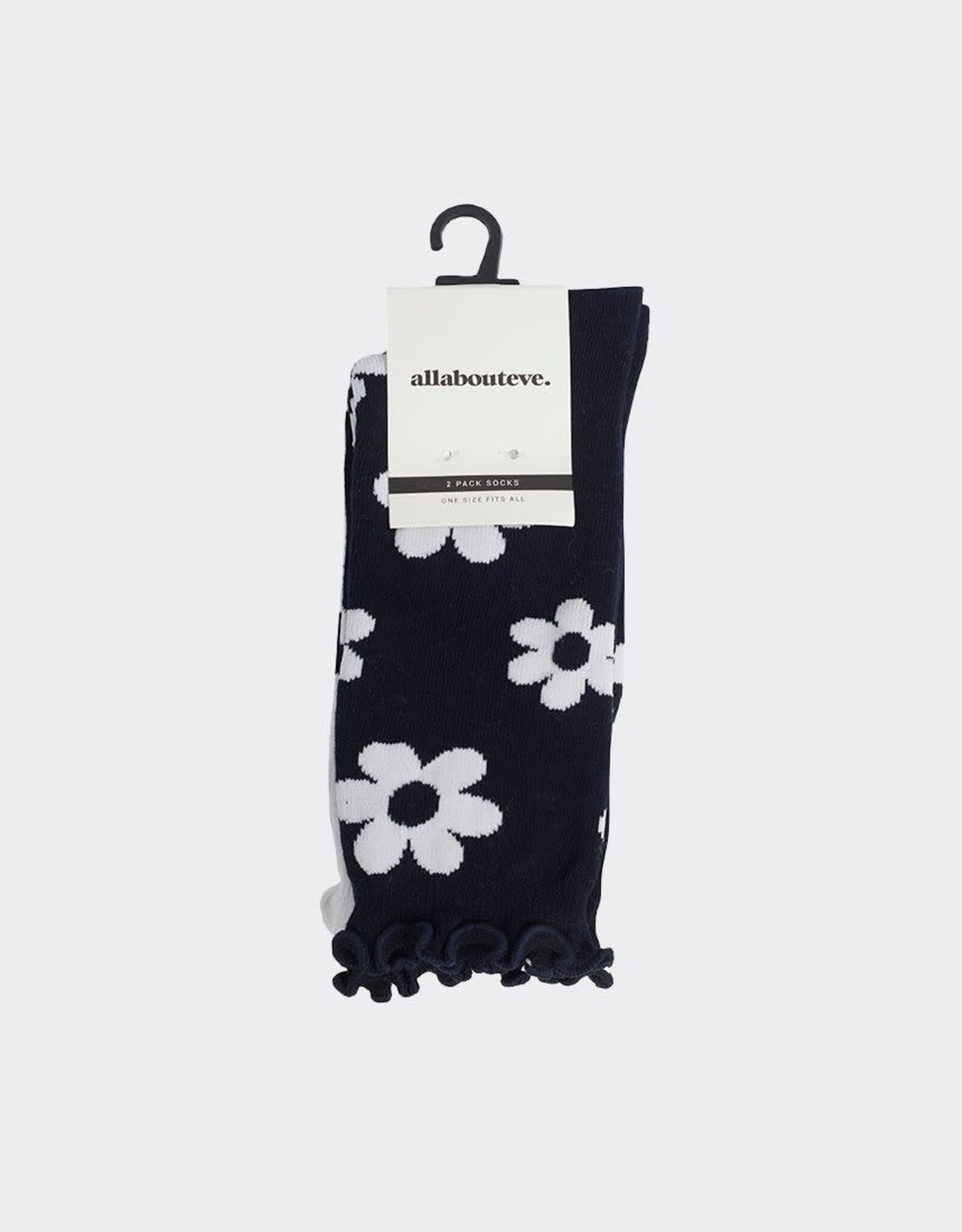 ALL ABOUT EVE Dolly 2 pk Socks