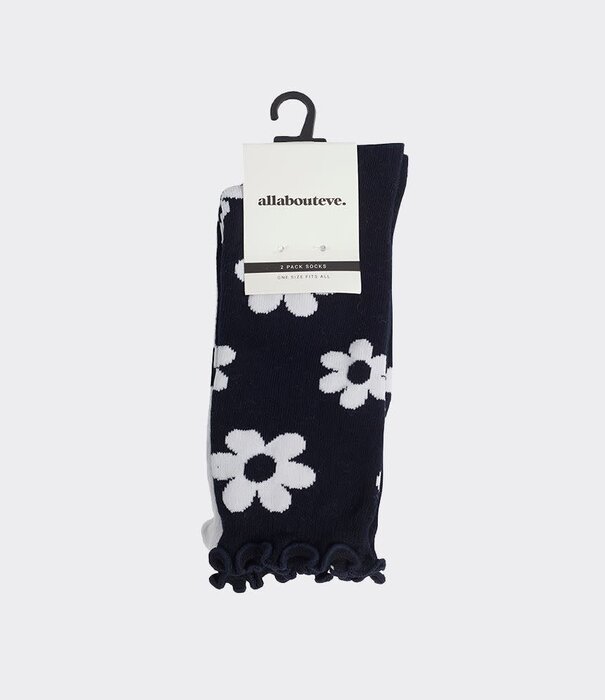 ALL ABOUT EVE Dolly 2 pk Socks