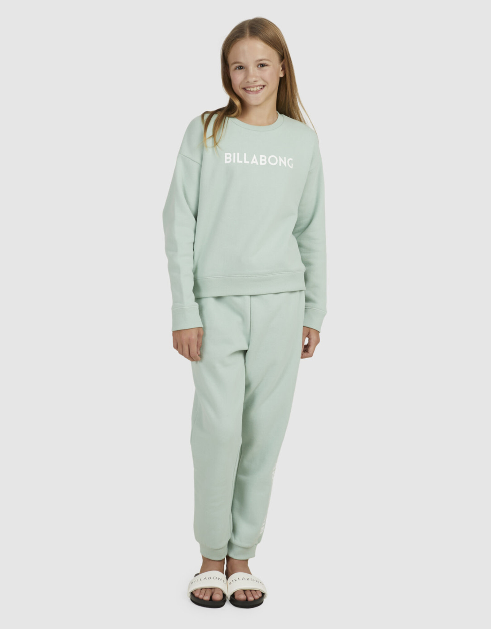 Teen Girls Dancer Trackpants - Limestone Surf