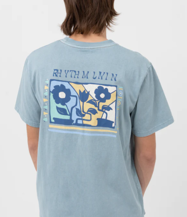 RHYTHM Flower Vintage SS T Shirt